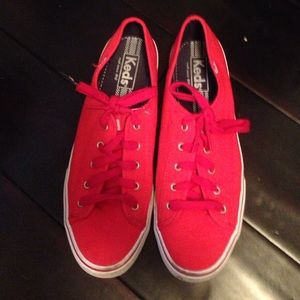 Bright Red Keds