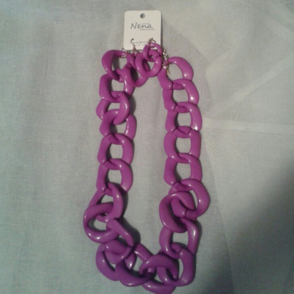 Purple necklace