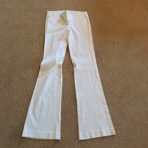 Theory size 2 white slacks