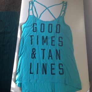 VS pink tank top
