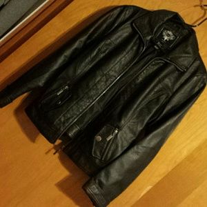 Faux Leather Jacket