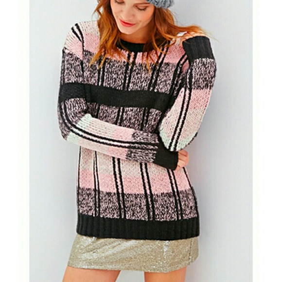 Pink-Black Sweater (SOLD)