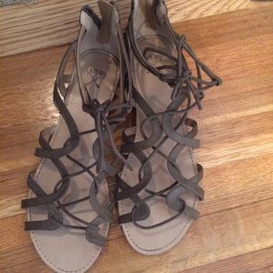 Sandals. Worn once. Size 8.5