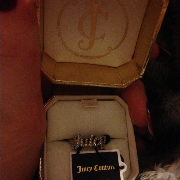 Juicy Couture Pave ring!