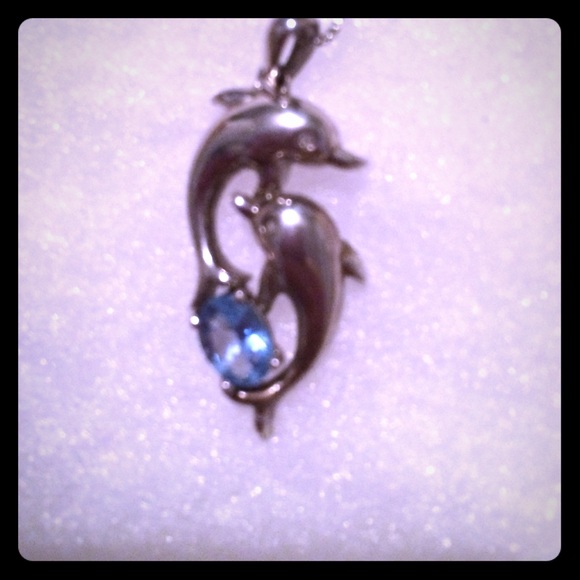 Sterling Silver Dolphin Necklace