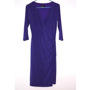 Dark 💜 Wrapped Top Dress