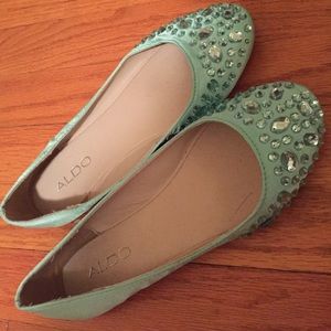ALDO sparkle flats
