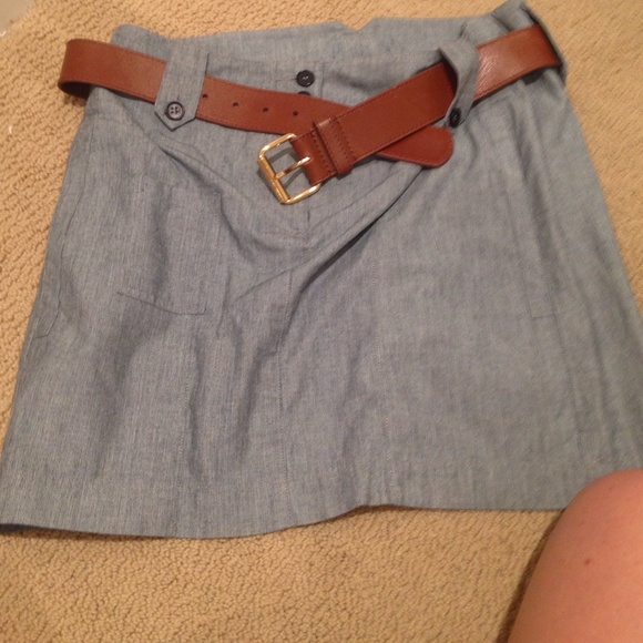 Theory skirt and belt