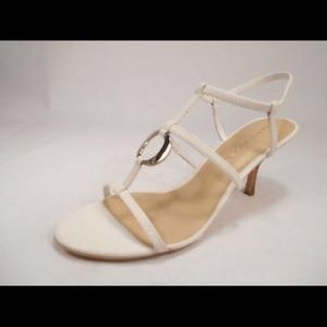 Marc Fisher Jericho White Kitten Heels US 7