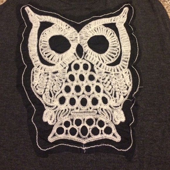 Soft Slate Grey Owl Hi-Lo Tank - Picture 2 of 4