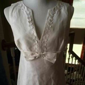 🎀 Lilly Pulitzer White Shift Dress