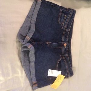 Jean shorts. H&M. New with tags!
