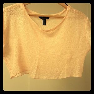 Nit Peach /LightPink Crop Top