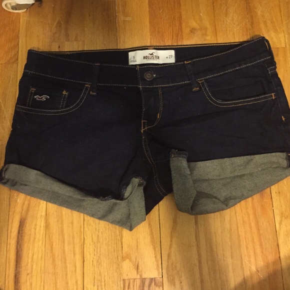Hollister Dark Wash Shorts