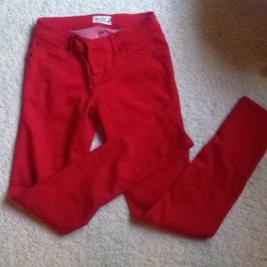 Red skinnies from red dress boutique
