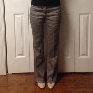 Bebe dress pants lined with satin!