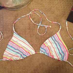 Multi-colored Striped VS Bikini