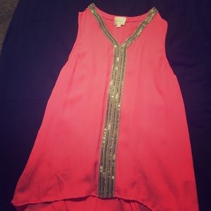 Parker size small no sleeve tank