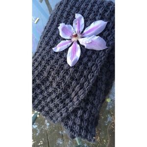 Grey Infinity Scarf