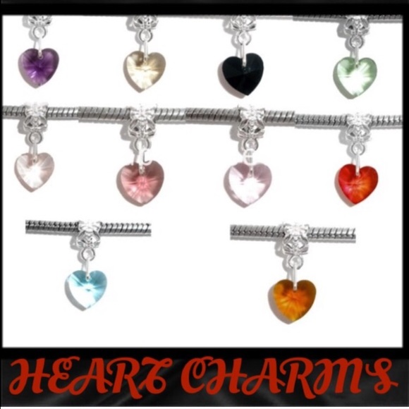 ❤️Ruby red heart charm❤️ - Picture 2 of 2