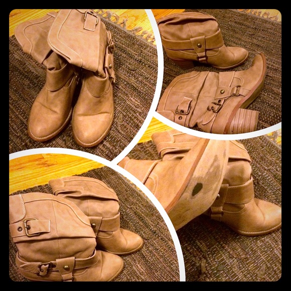 Dark Tan/Sepia/Taupe Boots👠👠