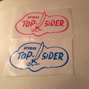 Sperrys topsider stickers