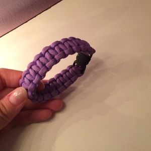 Purple bracelet