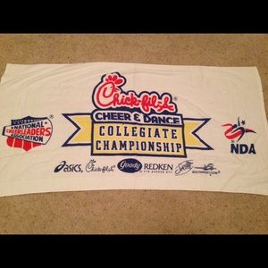 Nca nda cheer competition beach towel brand new