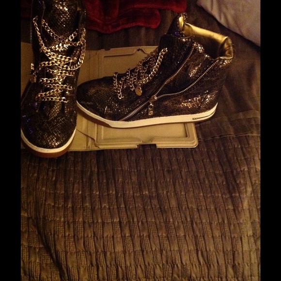 Chained sneakers