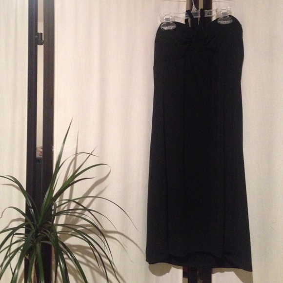 Sexy Little Black Halter Dress - Picture 1 of 2