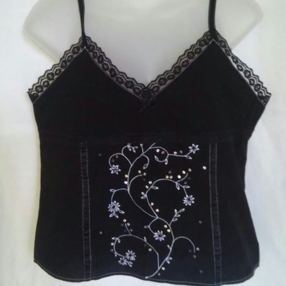 Black tank top by Alexandra Bartlett
