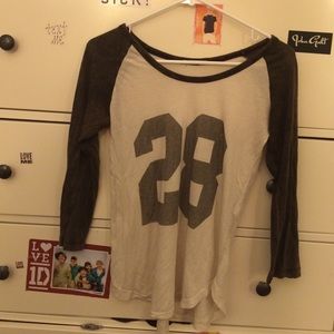 Brandy Melville Baseball Tee