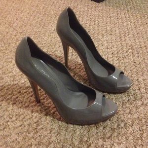 gray Aldo pumps