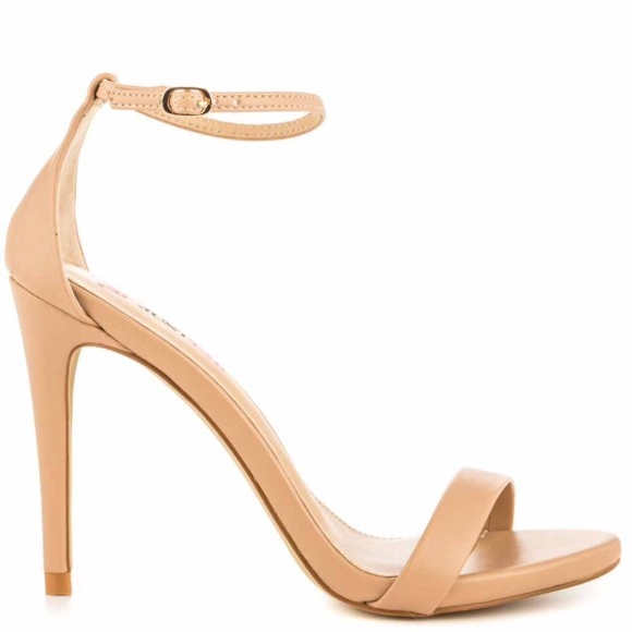 Nude Heels with Strap