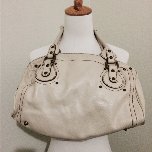 Rabeanco milky white handbag
