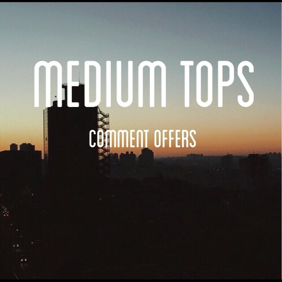 Medium Tops/Tank Tops
