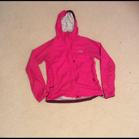 Pink North Face jacket