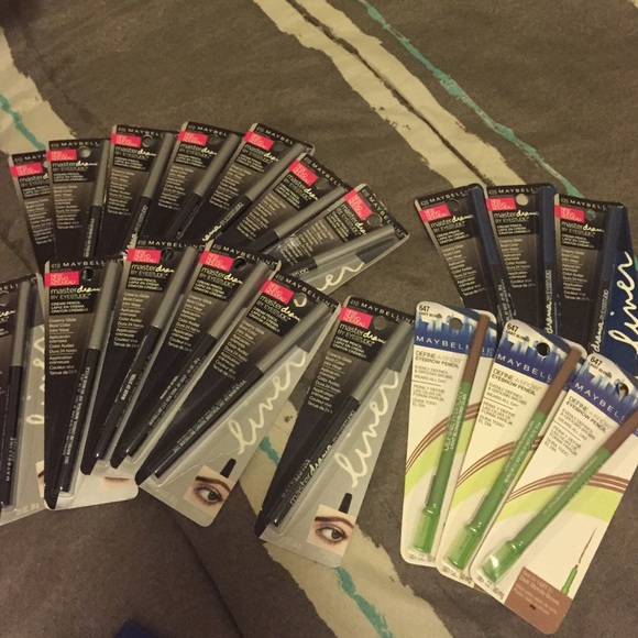 Maybelline eyebrow and eyeliners