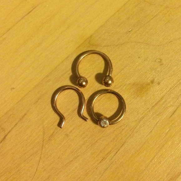 THREE GOLD SEPTUMS!!