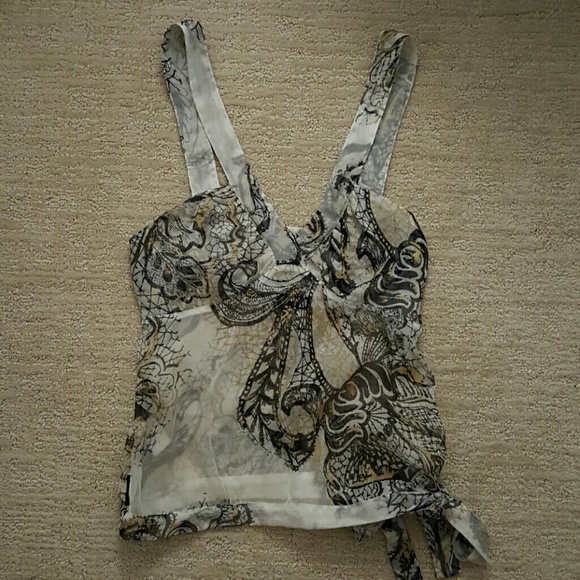 ARMANI Jeans Sheer top 36 (2 USA)