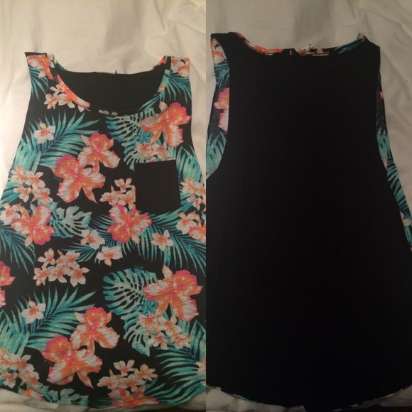 PINK Victoria's Secret Tops - Victoria's Secret Pink Floral Tank!
