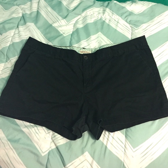 Black Bermuda Shorts