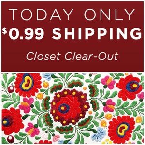 .99 Shipping! Today only!