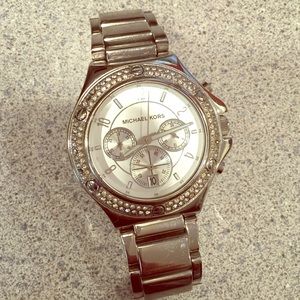 Silver Michael Kors watch