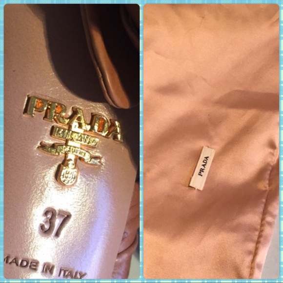 PRE-OWNED PRADA BROWN LEATHER PLATFORM SHOES - Picture 4 of 4