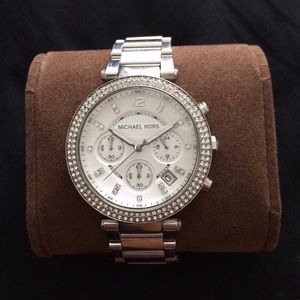 Silver Michael Kors Parker