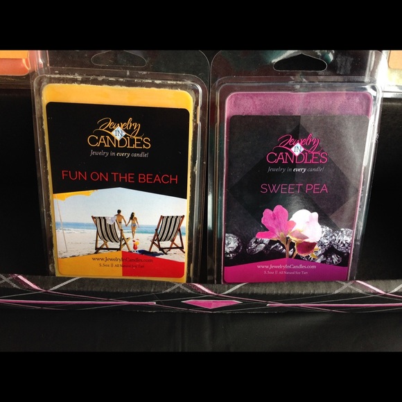 Jewelry in candles tart