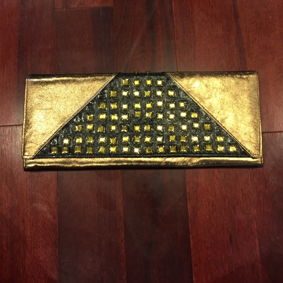 Black and Gold clutch
