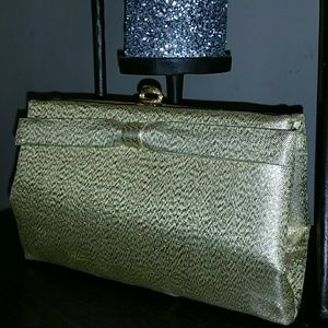 Gold clutch