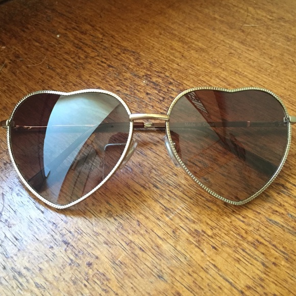 Urban Outfitters Accessories - Urban Outfitters | Heart Shaped Sunnies